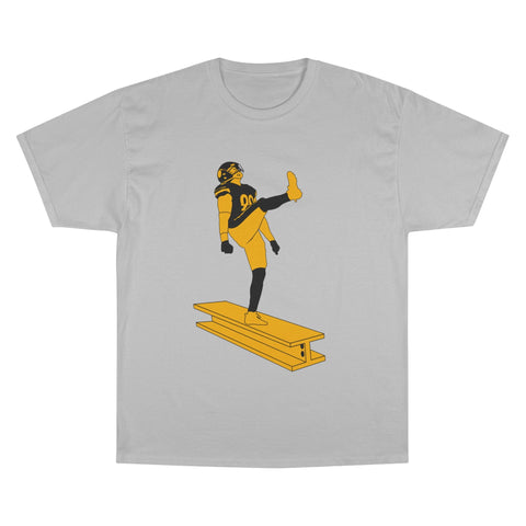 The Kick - Champion T-Shirt T-Shirt - YinzerShop