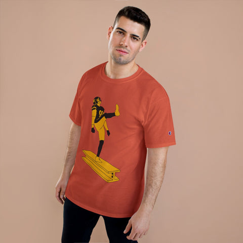The Kick - Champion T-Shirt T-Shirt - YinzerShop