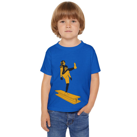 The Kick - Toddler T-Shirt Kids Apparel - YinzerShop