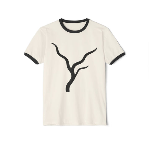 The Rivers of Pittsburgh - Unisex Cotton Ringer T-Shirt T-Shirt - YinzerShop