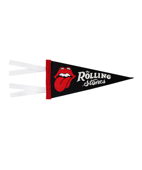 The Rolling Stones Mini Pennant • The Rolling Stones x Oxford Pennant Mini Pennant - YinzerShop