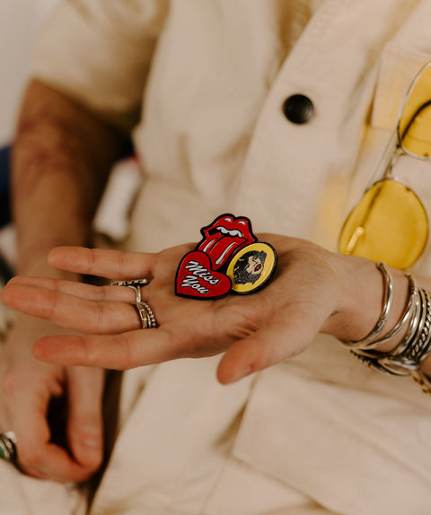 The Rolling Stones Pin Pack • The Rolling Stones x Oxford Pennant Enamel Pin - YinzerShop