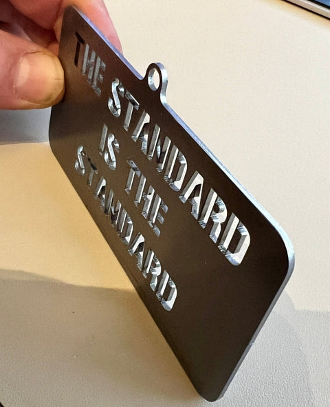 The Standard is the Standard Christmas Tree Ornament Christmas Tree Ornament - YinzerShop