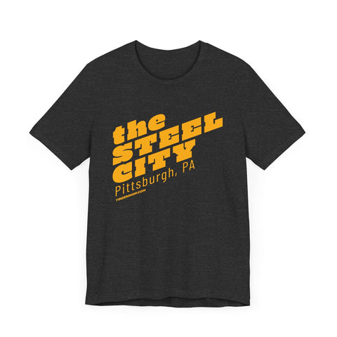 The Steel City - SHORT SLEEVE TEE T-Shirt - YinzerShop