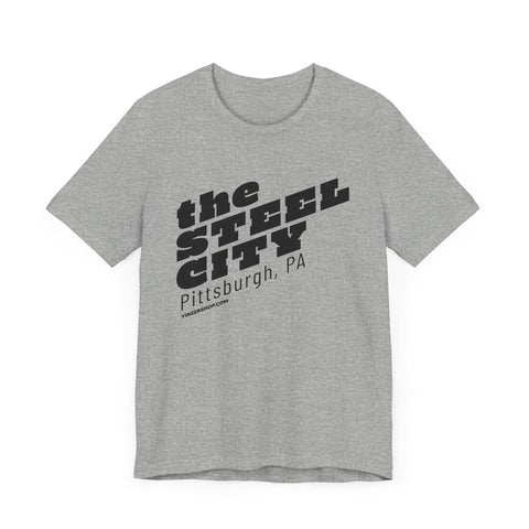 The Steel City - SHORT SLEEVE TEE T-Shirt - YinzerShop
