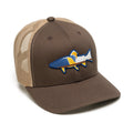 The Youghiogheny: Pennsylvania Hat | Snapback Trucker Trout Patch Hat - YinzerShop