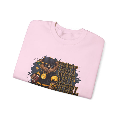 They Not Steel City Bear - Heavy Blend™ Crewneck Sweatshirt Sweatshirt - YinzerShop