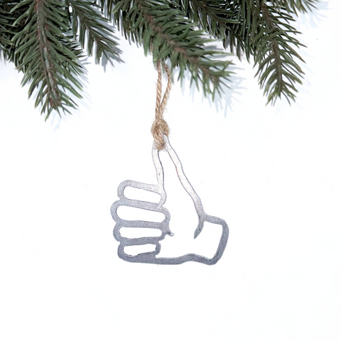 Thumbs Up Ornament