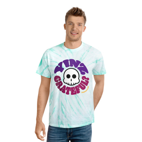 Tie Dye T Shirt Yinz Grateful? Cyclone Pattern Classic Fit Tee T-Shirt - YinzerShop