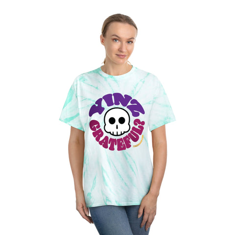 Tie Dye T Shirt Yinz Grateful? Cyclone Pattern Classic Fit Tee T-Shirt - YinzerShop