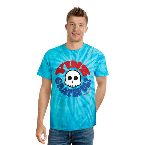 Tie Dye T Shirt Yinz Grateful? Cyclone Pattern Classic Fit Tee T-Shirt - YinzerShop