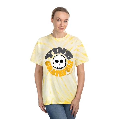 Tie Dye T Shirt Yinz Grateful? Cyclone Pattern Classic Fit Tee T-Shirt - YinzerShop
