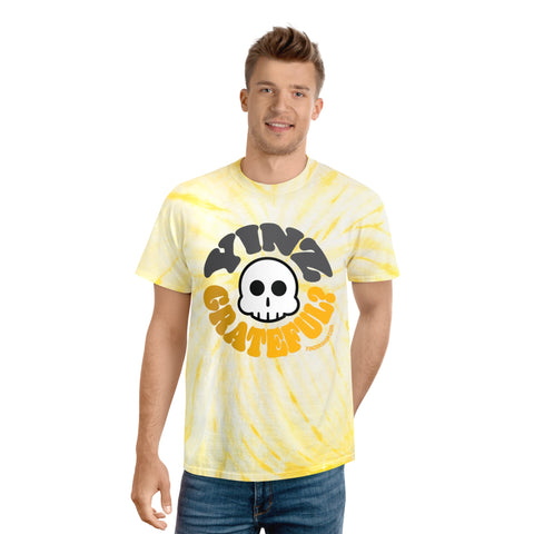 Tie Dye T Shirt Yinz Grateful? Cyclone Pattern Classic Fit Tee T-Shirt - YinzerShop