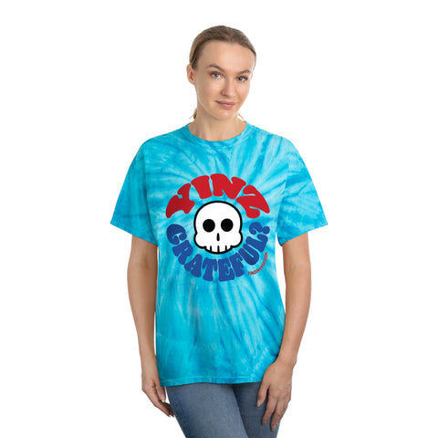 Tie Dye T Shirt Yinz Grateful? Cyclone Pattern Classic Fit Tee T-Shirt - YinzerShop