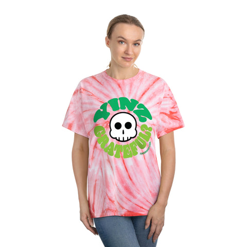 Tie Dye T Shirt Yinz Grateful? Cyclone Pattern Classic Fit Tee T-Shirt - YinzerShop