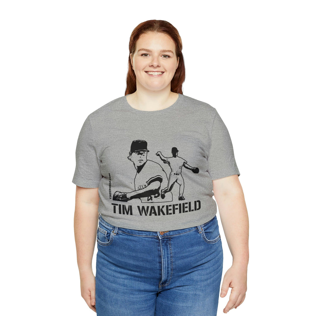 Printify Tim Wakefield Legend T-Shirt - Short Sleeve Tee