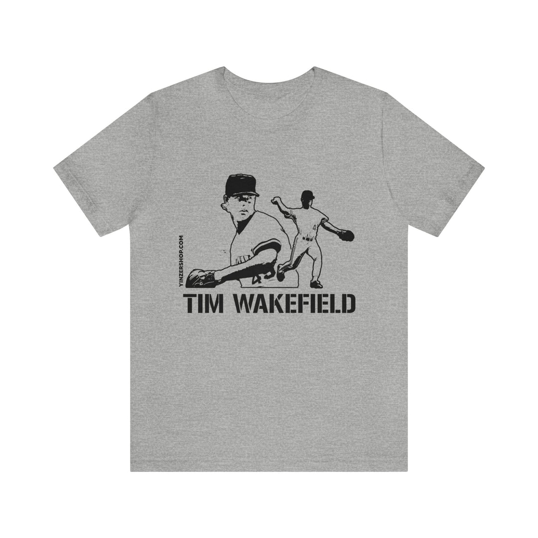 Yinzer merch Tim Wakefield art design t-shirt