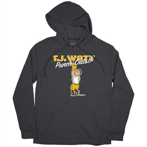 T.J. Watt: Punch-Outs Pittsburgh Steelers-Pro Football - YinzerShop