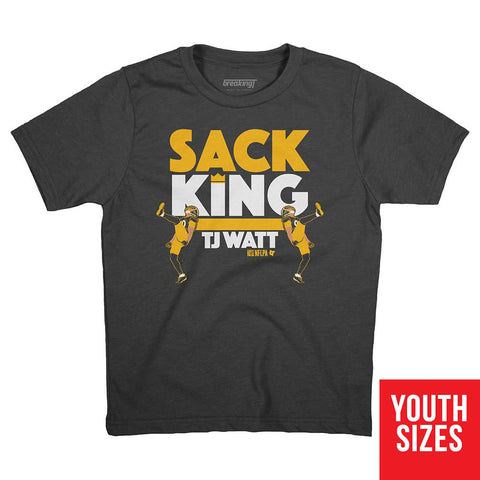 T.J. Watt: Sack King Pittsburgh Steelers-Pro Football - YinzerShop