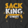 T.J. Watt: Sack King Pittsburgh Steelers-Pro Football - YinzerShop