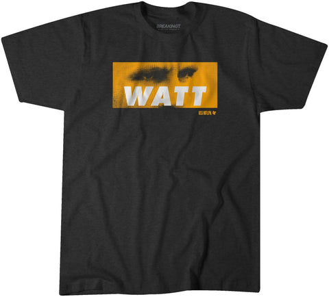 TJ Watt: TJ Eyes Pittsburgh Steelers-Pro Football - YinzerShop
