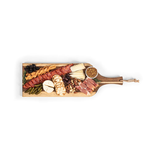 West Virginia Mountaineers - Artisan 24" Acacia Charcuterie Board  Picnic Time Family of Brands   