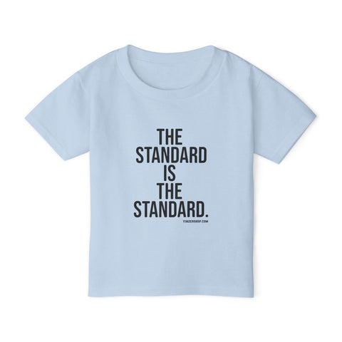 Toddler Cotton T-Shirt - The Standard Classic Fit Kids Cotton Tee by Printify Kids Apparel - YinzerShop