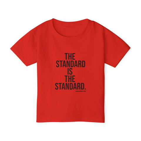 Toddler Cotton T-Shirt - The Standard Classic Fit Kids Cotton Tee by Printify Kids Apparel - YinzerShop