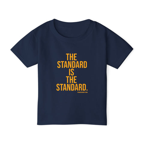 Toddler Cotton T-Shirt - The Standard Classic Fit Kids Cotton Tee by Printify Kids Apparel - YinzerShop