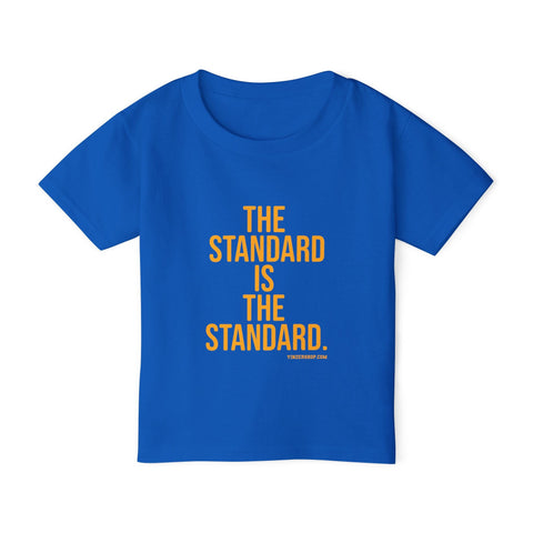 Toddler Cotton T-Shirt - The Standard Classic Fit Kids Cotton Tee by Printify Kids Apparel - YinzerShop