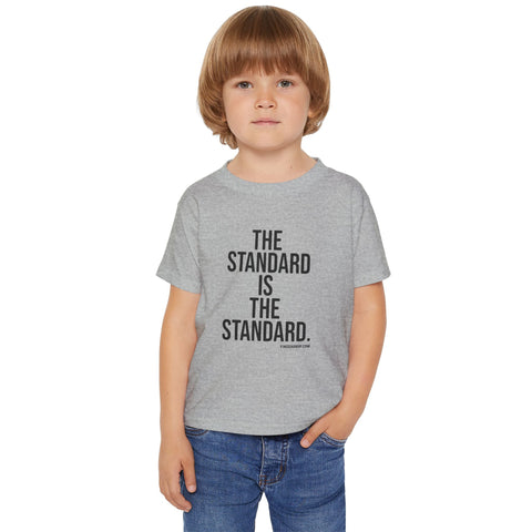 Toddler Cotton T-Shirt - The Standard Classic Fit Kids Cotton Tee by Printify Kids Apparel - YinzerShop