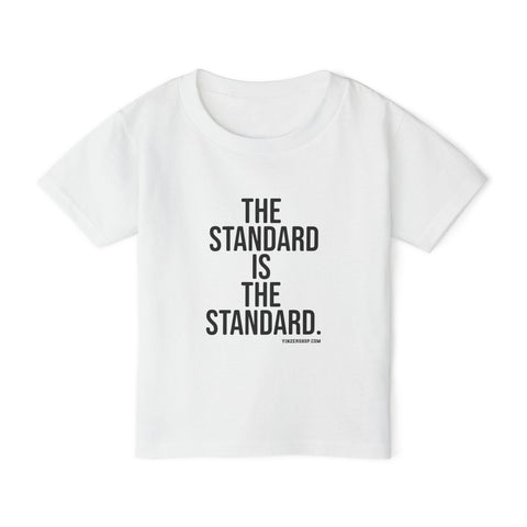 Toddler Cotton T-Shirt - The Standard Classic Fit Kids Cotton Tee by Printify Kids Apparel - YinzerShop