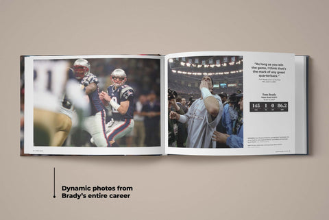 Tom Brady Book – Legendary Quarterback Journey | Football Biography & Super Bowl Champion Stories Book - YinzerShop