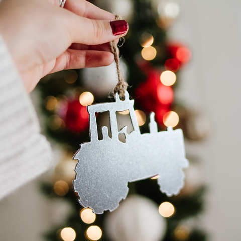 Farm Tractor Ornament
