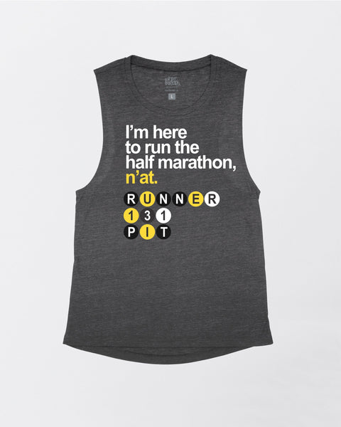 Pittsburgh Running Shirt – Run N'at Apparel Half Marathon Shirt for Race Day