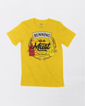 Running is a MUST Tops - Multi-Product Raw Threads Athletics Yellow Crew XS