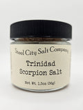 Trinidad Scorpion Salt - Fiery Salt Blend | Artisan Spicy Seasoning Salt by Steel City Salt - YinzerShop
