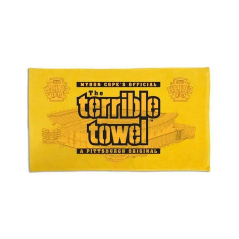 Pittsburgh Steelers Heinz Field Pencil Sketch Terrible Towel Terrible Towel Little Earth Productions   