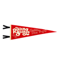 Tumbling Dice Pennant • The Rolling Stones x Oxford Pennant Pennant - YinzerShop