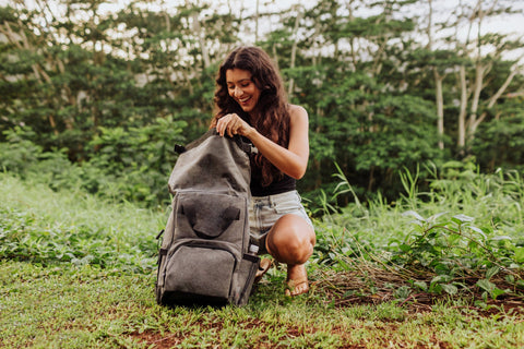 Pittsburgh Panthers - On The Go Roll-Top Backpack Cooler Cooler Picnic Time Family of Brands   