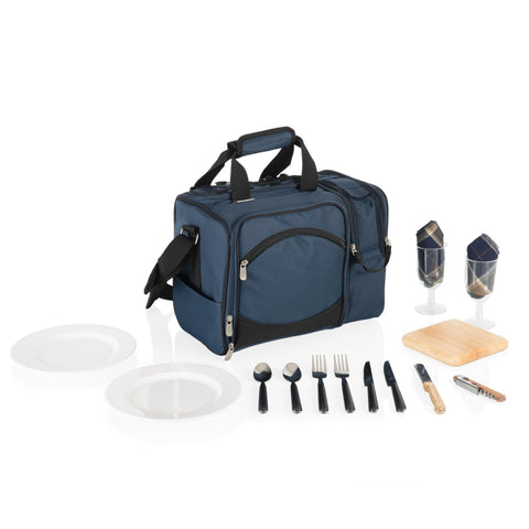 Penn State Nittany Lions Picnic Basket Cooler - Insulated Soft Cooler Bag with Beverage Section