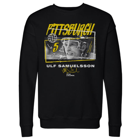 Ulf Samuelsson Crewneck Sweatshirt - Cotton Polyester Blend Pullover | Pittsburgh Tones Men's Crewneck Sweatshirt - YinzerShop