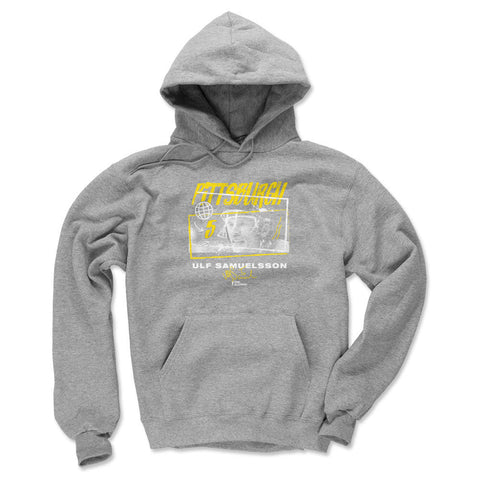 Ulf Samuelsson Hoodie Sweatshirt – Pittsburgh Tones Graphic Print Pullover Men's Hoodie - YinzerShop