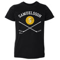Ulf Samuelsson T-Shirt - Kids Crewneck Cotton Short Sleeve Pittsburgh Hockey Tee Kids Toddler T-Shirt - YinzerShop