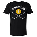 Ulf Samuelsson T-Shirt – Pittsburgh Hockey Shirt | Cotton Crewneck Tee, Regular Fit Men's Cotton T-Shirt - YinzerShop