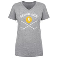 Ulf Samuelsson T-Shirt – Pittsburgh Hockey Shirt With 5 Sticks Graphic Tee Women's V-Neck T-Shirt - YinzerShop