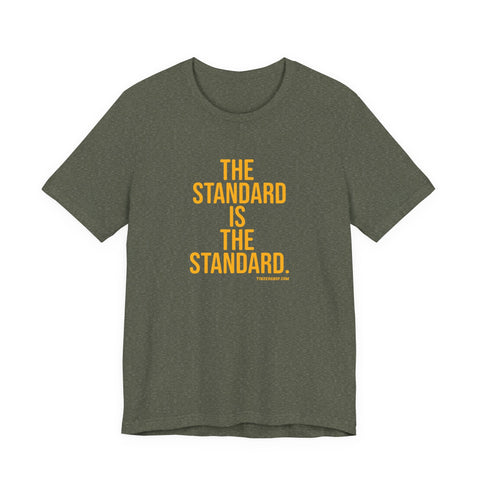 Unisex Jersey Tee Bella Canvas 3001 - Classic Short Sleeve Shirt With Ribbed Collar T-Shirt - YinzerShop