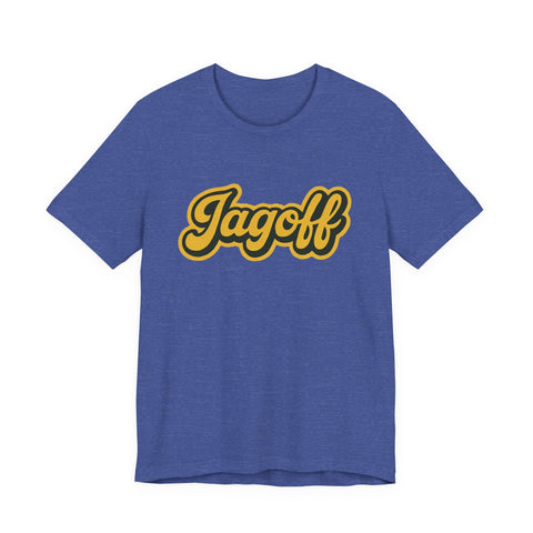 Unisex Jersey Tee Jagoff Retro - Soft Cotton Short Sleeve Shirt Bella Canvas T-Shirt - YinzerShop