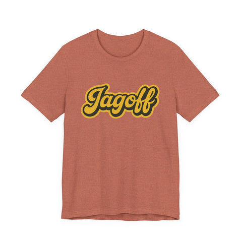 Unisex Jersey Tee Jagoff Retro - Soft Cotton Short Sleeve Shirt Bella Canvas T-Shirt - YinzerShop