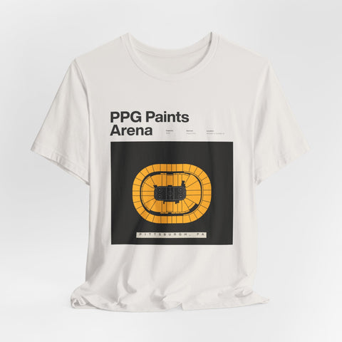Unisex Jersey Tee - PPG Paints Arena Short Sleeve Shirt | Soft Cotton & Retail Fit T-Shirt - YinzerShop